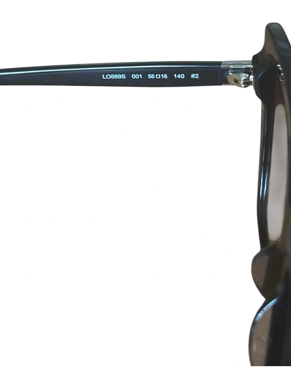 Longchamp Women's Cat Eye Sunglasses Lo669s 001 Black 56mm